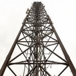 3 Legs Network Radio 5G Antenna Guyed Wire Tower Triangular Galvanized Steel