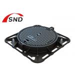 D400 Extra Heavy Duty Hinged Round Access Cover With Round  And Square Frame