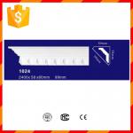 High density light weight PU Carved corner moulding for interior luxury decoration for sale