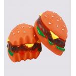 45 Gram Hamburger Dog Vinyl Pet Toys For Dog Training / Playing / Chewing for sale