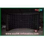 Wedding Black Party Photos Inflatable Curved , Waterproof Inflatable Bubble Tent LED inflatable wall for sale