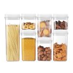 Sealed Plastic Transparent Food Containers Airtight