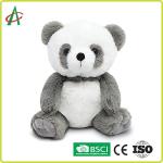 Custom 25cm Height Vivid Cuddly Panda Stuffed Animal for sale