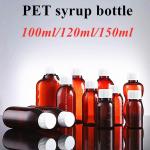 100ml Medical Syrup Bottles 2 Oz Plastic Liquid Medicine Bottles for sale
