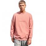Unlined Crewneck Oversized Sweatshirts Fleece 3D Custom Embroidered for sale