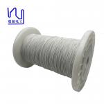 Ustc155 0.1mm * 65 Silver Litz Wire Nylon Served for sale