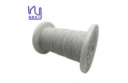 China Ustc155 0.1mm * 65 Silver Litz Wire Nylon Served supplier