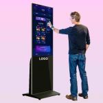 High Definition 65-Inch Large Size Advertisement Machine Kiosk with 4K Touch Display Screen for sale