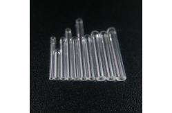 China Quartz Capillary Tube One End Closed For Lab Experiment supplier