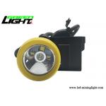 PC Material Miners Cap Lamp 1.65m Cable Length Super Waterproof 6.6Ah Battery for sale