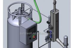 China Continuous Aluminum Cans Liquid Nitrogen Doser Container supplier