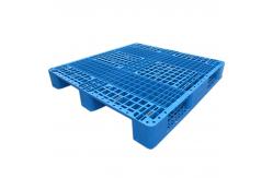 China 6 Runners Recycled Plastic Pallets HDPE PP Euro Grid Pallet supplier