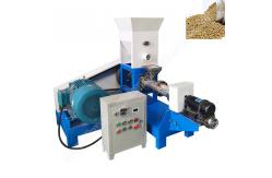 China Diesel Engine Floating Fish Feed Extruder Machine Manual Fish Feed Pellet Machine supplier