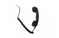 China Anti Vandal Black Phone Handset With Switch for Prison Phone supplier