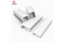 China Professional Anodizing Aluminium LED Strip Light Channel Profile Rectangular 0.3mm - 3mm supplier