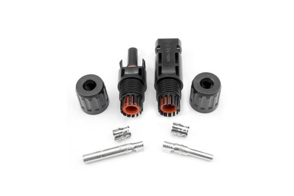 Screw On Solar Panel Connectors -40°C To +105°C Operating Temperature