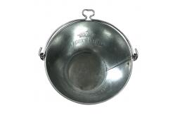 China Tinplate Metal Wine Bucket 5L Personalized Wine Chiller Bucket supplier