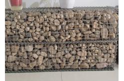 China Hexagonal Wire Mesh Woven Gabion Baskets 2.7mm Diameter supplier