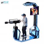 150kg New Interactive Shooting Machine VR Theme Parks 9d Gatling Fighting Game Machine for sale