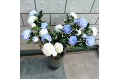 China Soft Adhesive Decorative Artificial Flower for Home Decoration supplier