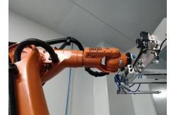 China Floor Mounting Position Palletizing Robot and Efficiency with Training supplier