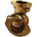 30° 45° 60° 90° Angle Screws Twin Screw Extruder Parts FOR MASTER BATCH for sale