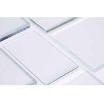 Customized Low Iron Safety Ultra Clear Tempered Glass for sale