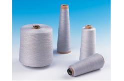 China Conductive Blended Spun Yarn For Making Touch Screen Gloves supplier