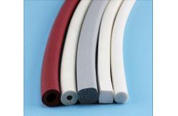 China FDA Approved Silicone Foam Strip , High Temperature Silicone Sponge Tape supplier