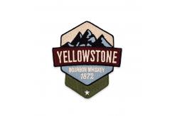 China Custom Logo Embroidery Patch Iron On Patches For Clothing Hats Souvenir Badges supplier