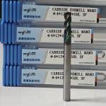 Solid Carbide MAE PLUS 3 Flutes End Mill 4mm Φ4x12x4Dx50mm for Non-ferrous Metal Machining for sale