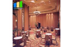 China 65mm Sliding Partition Walls Interior Divider Movable Room Partition For Restaurant supplier