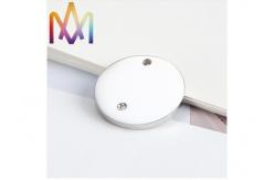 China 18mm Diameter Round Disc Charm With Diamond supplier