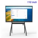 School Smart Interactive Flat Panel 110 LCD Writing All In One Interactive Flat Panel for sale