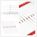 10K 3630K Diode Glass Coating NTC Thermistor Temperature Sensor Cu Sn Cable for sale