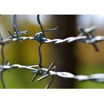 Use Of Prison Walls Double Strand Traditional Twist Barbed Wire Fence for sale