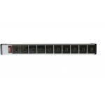 10 Outlet USB Charging Power Strip , Mountable Surge Protector Smart USB Charger