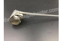 China 0.75  Inner Diameter Nozzle Band Heaters Axial Clamp With Thermocouple supplier