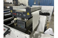 China Rotary Blank Label Die Cuting Machine With Slitter  120 M/min supplier