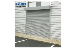 China Automatic Steel Fire Rated Roller Shutter Door 3 Phase Insulated 380V supplier