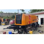 Rexroth Used Concrete Trailer Pump HBT6016C-5D Trailer Mounted Concrete Pump for sale