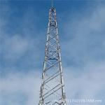 Four Legged Self Supporting 80m Lattice Steel Tower for sale