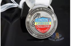 China Sport Event Custom Award Medals Custom Medallions No Minimum With Lanyard supplier