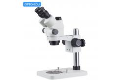 China Trinocular Stereo Optical Microscope With Optional Eyepieces / Auxiliary Objectives supplier