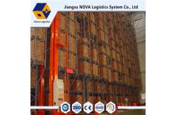 China Heavy Duty Storage Shelves With Conveying System , Asrs Adjustable Shelving Systems  supplier
