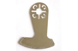 China Shoe Shape Diamond Rock Cutting Blade Environment Friendly Vacuum Brazing Technology supplier