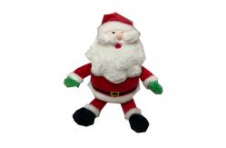 China 0.28m 11.02'' Singing Santa Claus Father Christmas Cuddly Toy LED Light supplier