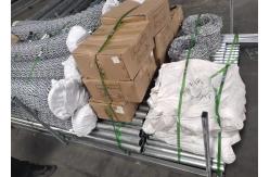 China 60x60mm Pvc Coated Galvanized Chain Link Fence Fabric For Security supplier