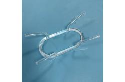 China Fluid Control Custom Quartz Holder Multi Channel Quartz Tube Assembly Custom supplier