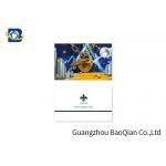 Customized 3D Lenticular Card Round / Square Shape Support Printing Service